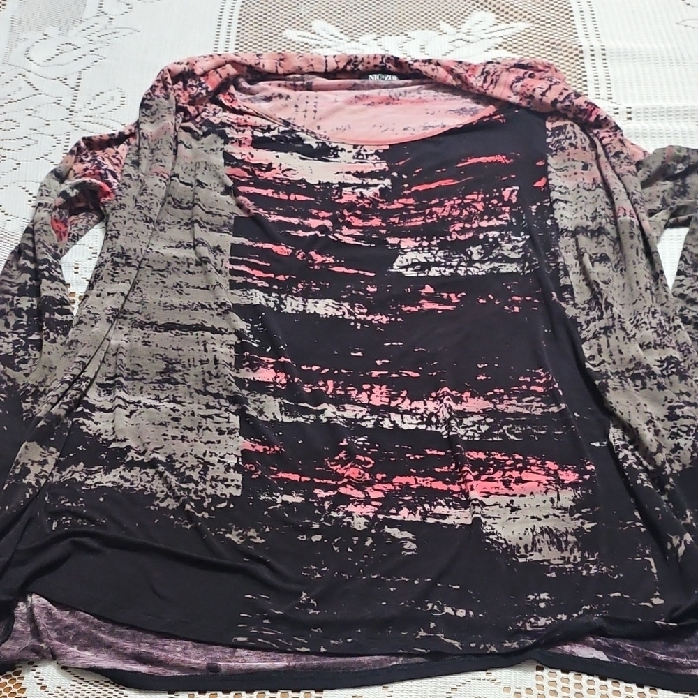 NIC+ZOE Multicolor All In One Cardigan - Picture 8 of 9